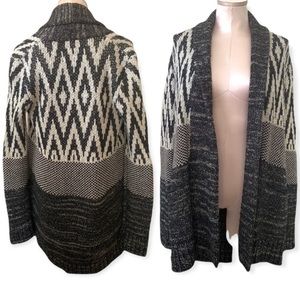 Lucky Brand Oversized Open Knit Sweater Sz S